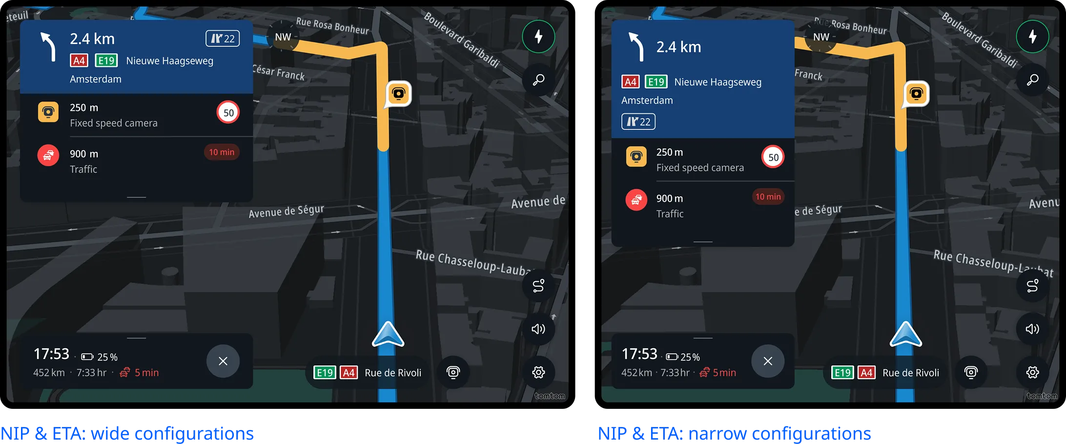 UI Component Configurations