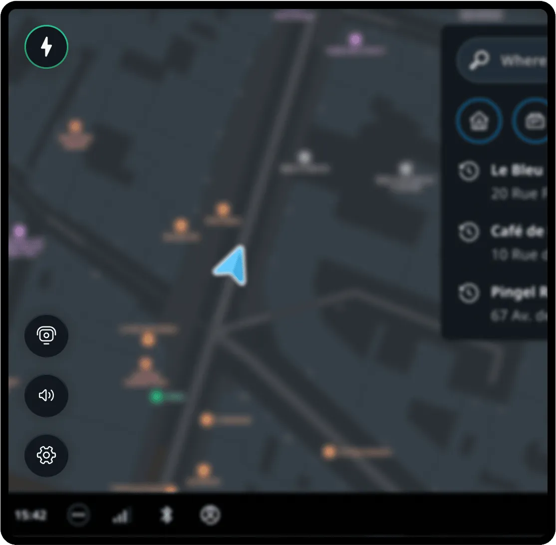 Map buttons mirrored in RHD layout
