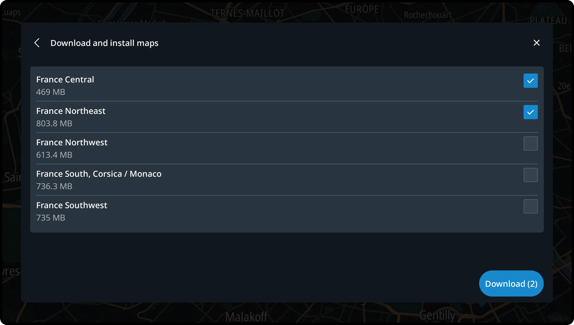 Adding maps