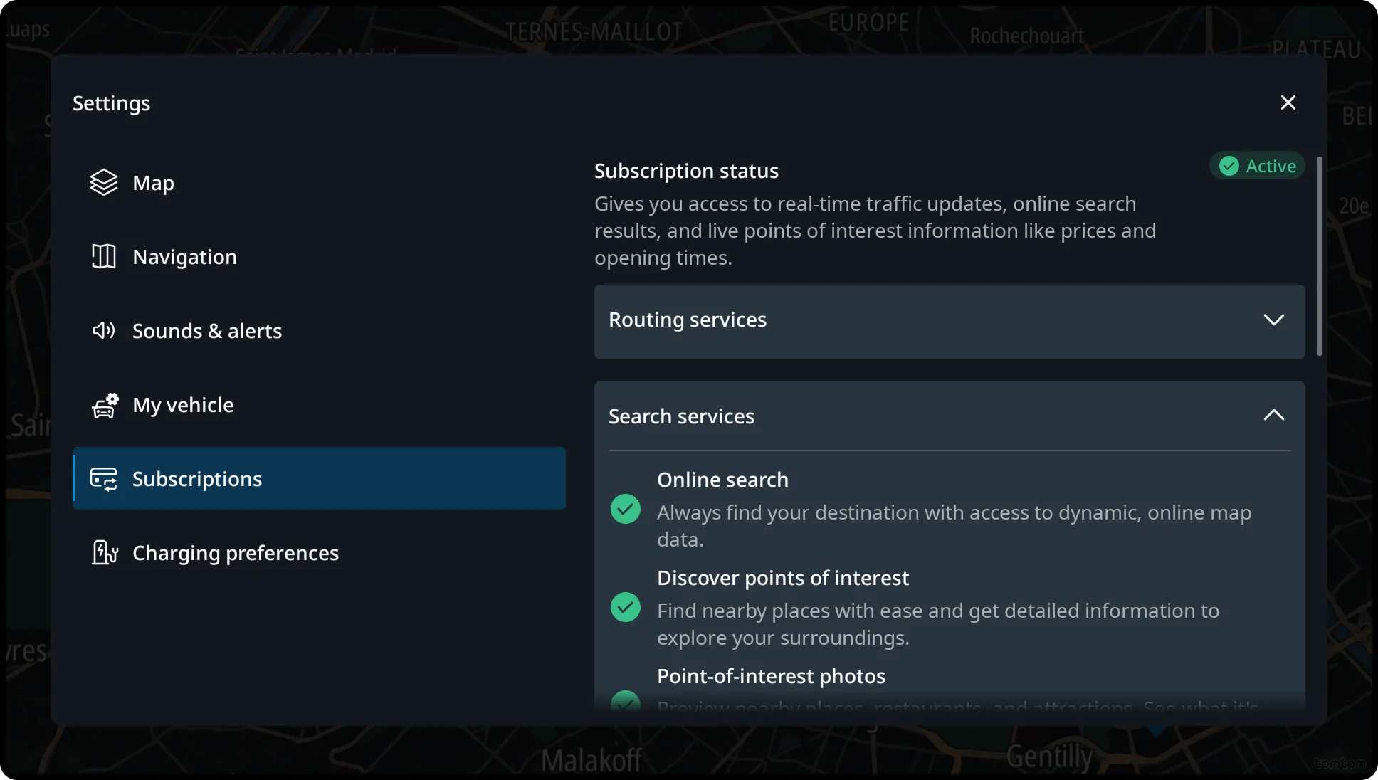 Subscription privacy