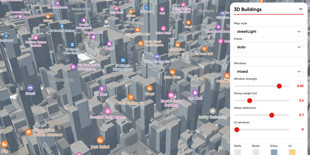 Buildings 3D playground